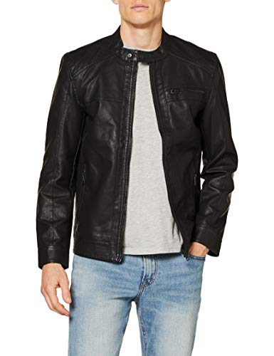 Only & Sons Faux leather jacket Leather look jacket Black m Black 1 M